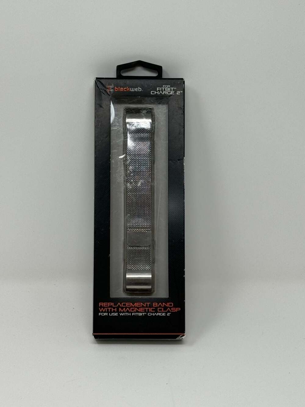 Blackweb Replacement Band with Magnetic Clasp for Fitbit Charge 2